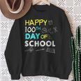 Happy 100th Day Of 5th Fifth Grade Books School Teacher Sweatshirt Gifts for Old Women