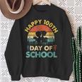 Happy 100th Day Of School Teacher Reading Book For Men Women Girls Kids Sweatshirt Gifts for Old Women
