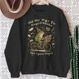 On My Way To Hoard Books And Cause Chaos Tom Foolery Frog Sweatshirt Gifts for Old Women On My Way To Hoard Books And Cause Chaos Tom Foolery Frog Sweatshirt Gifts for Old Women