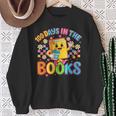 HUGvyn Preppy 100 Days In The Books Teacher Reading Coffee Sweatshirt Gifts for Old Women HUGvyn Preppy 100 Days In The Books Teacher Reading Coffee Sweatshirt Gifts for Old Women