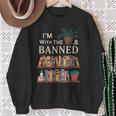 I'm With The Banned Books Reading Sweatshirt Gifts for Old Women I'm With The Banned Books Reading Sweatshirt Gifts for Old Women