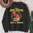 I'm A Book Dragon Not A WormShirt Bookworm Reading Sweatshirt Gifts for Old Women I'm A Book Dragon Not A WormShirt Bookworm Reading Sweatshirt Gifts for Old Women