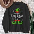 I'm The Book Lover Elf Christmas Books Reading Lover Sweatshirt Gifts for Old Women I'm The Book Lover Elf Christmas Books Reading Lover Sweatshirt Gifts for Old Women