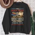 I'm a Book Nerd Book Lover Book Reader Sweatshirt Gifts for Old Women