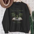 I'm A Dragon Not A Worm Book Sweatshirt Gifts for Old Women I'm A Dragon Not A Worm Book Sweatshirt Gifts for Old Women