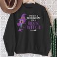 I'm Not A Bookworm I'm A Book Witch Halloween Book Reader Sweatshirt Gifts for Old Women