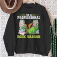 I'm a Professional Book Dragon Mythical Creatures Sweatshirt Gifts for Old Women