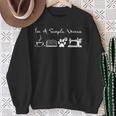 I’m A Simple Woman Sewing Dog Coffee Book Sweatshirt Gifts for Old Women I’m A Simple Woman Sewing Dog Coffee Book Sweatshirt Gifts for Old Women