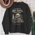 Introvert Book Club Classic Readers Social Gathering Costume Sweatshirt Gifts for Old Women