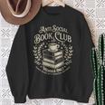 Introvert Books Club Member Coffee Book Lovers Vintage Sweatshirt Gifts for Old Women Introvert Books Club Member Coffee Book Lovers Vintage Sweatshirt Gifts for Old Women