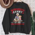 Introverted Gammy Est 2026 First Mother's Day Reading Book Sweatshirt Gifts for Old Women