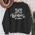 It's Book O'Clock Sweatshirt Gifts for Old Women