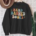 It's A Good Day To Read Banned Books Retro Literature Poet Sweatshirt Gifts for Old Women