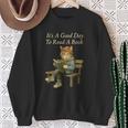 It’s A Good Day To Read A Book – Reading Cat Sweatshirt Gifts for Old Women It’s A Good Day To Read A Book – Reading Cat Sweatshirt Gifts for Old Women