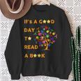 It's a Good Day To Read a Book Children's Book Week- Fall Sweatshirt Gifts for Old Women
