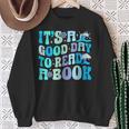 It's A Good Day To Read A Book Ocean Sweatshirt Gifts for Old Women