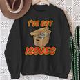 I'Ve Got Issues Comic Collector Comic Books Hobby Sweatshirt Gifts for Old Women