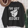 I'Ve Got IssuesShirt For Comic Book Collector Sweatshirt Gifts for Old Women