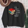 I'Ve Read More Books Than Trump Political Joke Gag Sweatshirt Gifts for Old Women I'Ve Read More Books Than Trump Political Joke Gag Sweatshirt Gifts for Old Women