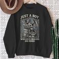 Just A Boy Who Loves Dragons And Books Fantasy Gothic Sweatshirt Gifts for Old Women Just A Boy Who Loves Dragons And Books Fantasy Gothic Sweatshirt Gifts for Old Women