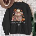 Just a Girl Who Loves Fall Books And Pumpkins Sweatshirt Gifts for Old Women Just a Girl Who Loves Fall Books And Pumpkins Sweatshirt Gifts for Old Women