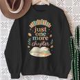 Just One More Chapter Cozy Book Lover Reading & Coffee Sweatshirt Gifts for Old Women Just One More Chapter Cozy Book Lover Reading & Coffee Sweatshirt Gifts for Old Women