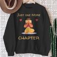 Just One More Chapter Red Book Lovers Bookworms & Readers Sweatshirt Gifts for Old Women Just One More Chapter Red Book Lovers Bookworms & Readers Sweatshirt Gifts for Old Women