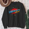 Kansas City Missouri MO Pop Art Comic Book Inspired Sweatshirt Gifts for Old Women