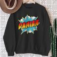 Kids Boys Damian Name Comic Book Superhero Sweatshirt Gifts for Old Women