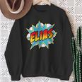 Kids Boys Elias Comic Book Superhero Name Sweatshirt Gifts for Old Women Kids Boys Elias Comic Book Superhero Name Sweatshirt Gifts for Old Women