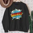 Kids Boys Gabriel Name Comic Book Superhero Sweatshirt Gifts for Old Women Kids Boys Gabriel Name Comic Book Superhero Sweatshirt Gifts for Old Women