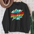 Kids Boys Thiago Comic Book Superhero Name Sweatshirt Gifts for Old Women Kids Boys Thiago Comic Book Superhero Name Sweatshirt Gifts for Old Women