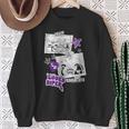 Kids DOAWK Purple Loded Diper Collage Book Series Sweatshirt Gifts for Old Women