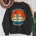 Kids Preschool Graduate Sloth Graduation Cap Sleeping On Books Sweatshirt Gifts for Old Women Kids Preschool Graduate Sloth Graduation Cap Sleeping On Books Sweatshirt Gifts for Old Women