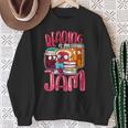 Kids Teacher I Love To Read Books Reading Is My Jam Sweatshirt Gifts for Old Women Kids Teacher I Love To Read Books Reading Is My Jam Sweatshirt Gifts for Old Women
