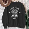 In My Kindle Era Botanical Flowers And Stars Book Lover Sweatshirt Gifts for Old Women