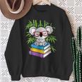 Koala Bear Librarian Reading Books Koala Sweatshirt Gifts for Old Women