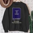 LDS Book Of Mormon Tshirt Spoiler Nephites Sweatshirt Gifts for Old Women