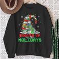Librarian Booked Up For The Holidays Books Christmas Tree Sweatshirt Gifts for Old Women Librarian Booked Up For The Holidays Books Christmas Tree Sweatshirt Gifts for Old Women