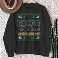 Librarian Books Reading Ugly Christmas Sweaters Sweatshirt Gifts for Old Women Librarian Books Reading Ugly Christmas Sweaters Sweatshirt Gifts for Old Women