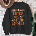 Librarian Trick Or Read Library Event Halloween Book Lovers Sweatshirt Gifts for Old Women Librarian Trick Or Read Library Event Halloween Book Lovers Sweatshirt Gifts for Old Women