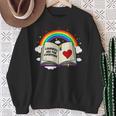 Libraries Are For Everyone Book Ally Gay Pride LGBTQ Month Sweatshirt Gifts for Old Women