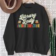 Library Lady School Librarian Cataloger Books Book Lover Sweatshirt Gifts for Old Women Library Lady School Librarian Cataloger Books Book Lover Sweatshirt Gifts for Old Women