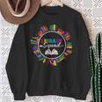 Library Squad Shirt Librarian Bookworm Book Lover Sweatshirt Gifts for Old Women