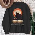 Life Is Better With Coffee Cats And Books Cat Lover Men Women Sweatshirt Gifts for Old Women Life Is Better With Coffee Cats And Books Cat Lover Men Women Sweatshirt Gifts for Old Women