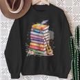 Life Of A Reader Lovers Book Nerds Bookworm Sweatshirt Gifts for Old Women