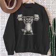 I Lift So I Can Carry More Books Raccoon Reader Workout Sweatshirt Gifts for Old Women
