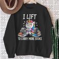 Lifting To Hold More Books Deadlift Unicorn Reader Workout Sweatshirt Gifts for Old Women Lifting To Hold More Books Deadlift Unicorn Reader Workout Sweatshirt Gifts for Old Women
