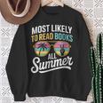 Most Likely To Read Books All Summer Reading Sweatshirt Gifts for Old Women Most Likely To Read Books All Summer Reading Sweatshirt Gifts for Old Women
