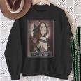 Lilith Goddess Tarot Card Book Of Shadows Sweatshirt Gifts for Old Women